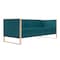 Manhattan Comfort Trillium Sofa in Aqua Blue and Rose Gold SF009-TL - alternate 3